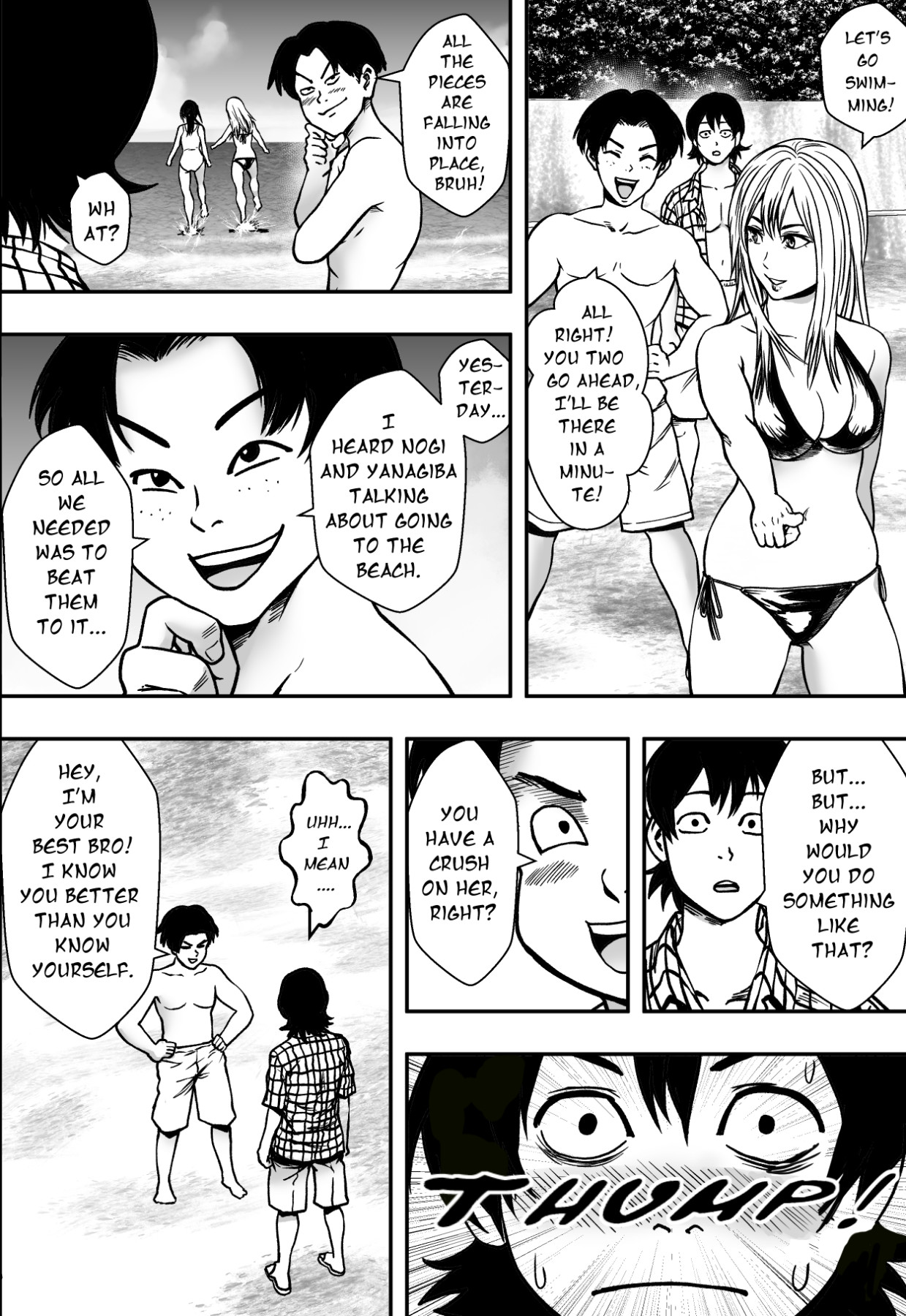 Hentai Manga Comic-Summer Daze-Read-9